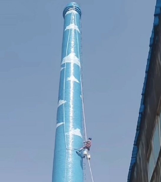 煙囪美化涂刷色環(huán)質(zhì)量控制措施