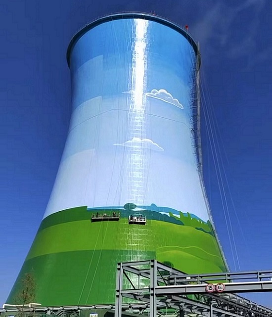 冷卻塔彩繪防腐施工技術步驟