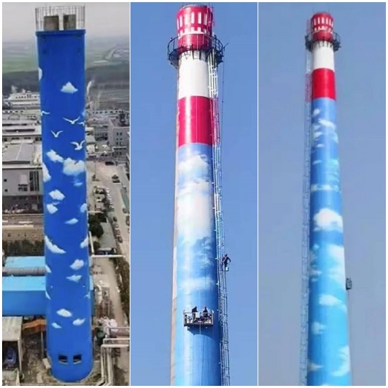 煙囪刷色環(huán)施工方案及注意事項
